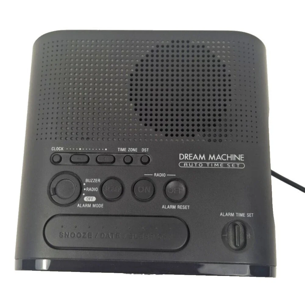 Sony Dream Machine Model ICF-C218 AM/FM Dual Alarm Clock Radio Tested & Works